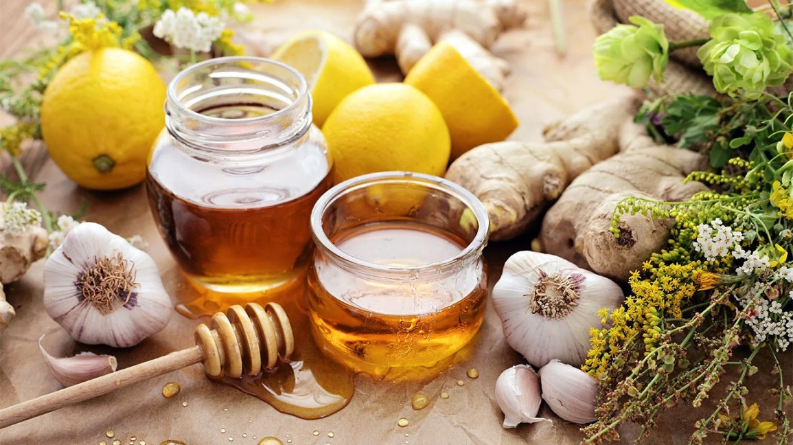 Garlic and honey
